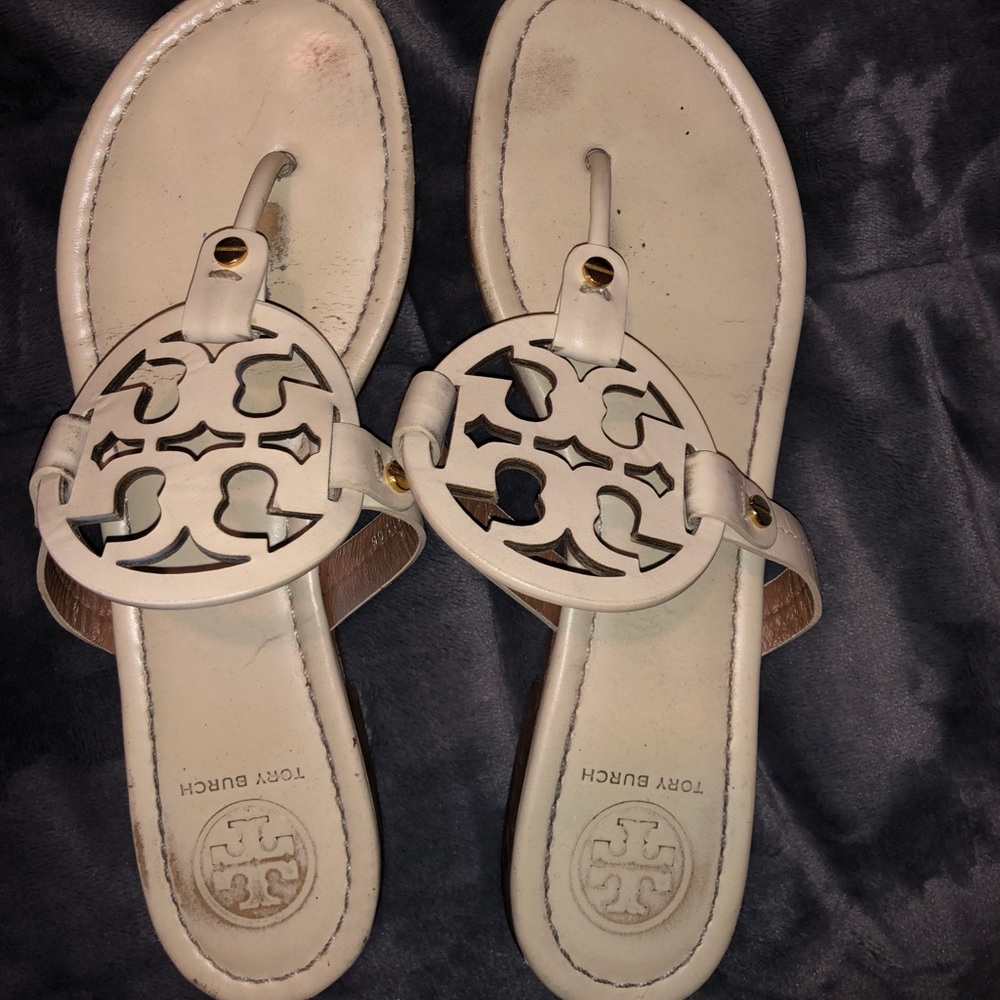 Light Beige Tory Burch Sandals